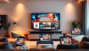 IPTV 4K live on multiple devices