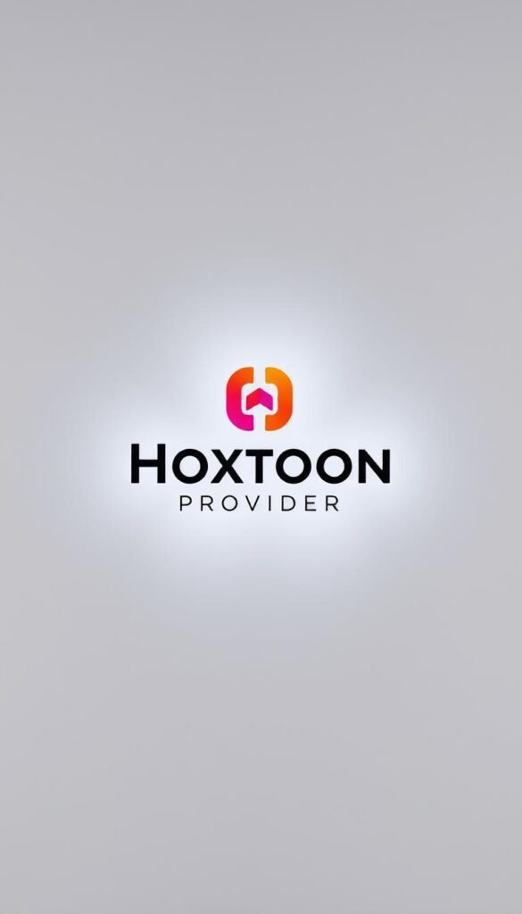 A sleek, modern logo for the "Hoxtoon Provider" brand prominently displayed in the center of the frame, set against a clean, minimalist background. The logo features a bold, geometric design in a distinctive color palette, conveying a sense of professionalism and high-quality services. The lighting is soft and even, highlighting the clarity and elegance of the logo. The composition is balanced, with ample negative space surrounding the logo to create a sense of sophistication and attention to detail. The overall mood is one of confidence, reliability, and technological innovation, perfectly capturing the essence of the "Hoxtoon Provider" as America's leading IPTV service.