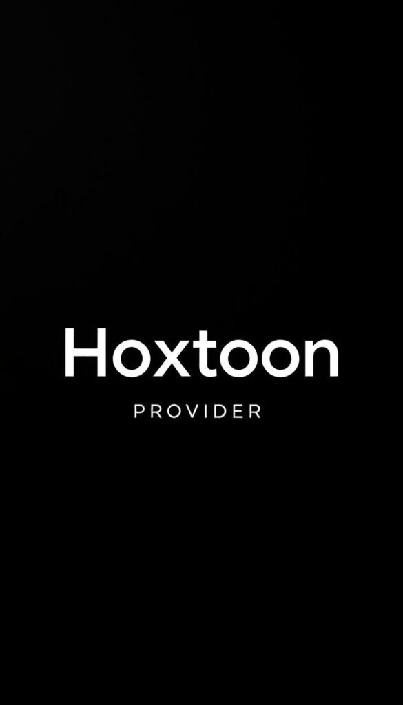 A sleek and sophisticated branding design for the Hoxtoon IPTV Provider. A modern, minimalist logo prominently features the brand name "Hoxtoon Provider" in a clean, bold font. The logo is set against a backdrop of subtly textured dark gray or black, creating a sense of premium quality and professionalism. The overall aesthetic conveys reliability, trustworthiness, and a cutting-edge technological capability, positioning Hoxtoon as a leading IPTV service provider. The image is captured in a high-resolution, well-lit studio setting, using a wide-angle lens to showcase the branding in an impactful, full-frame composition.