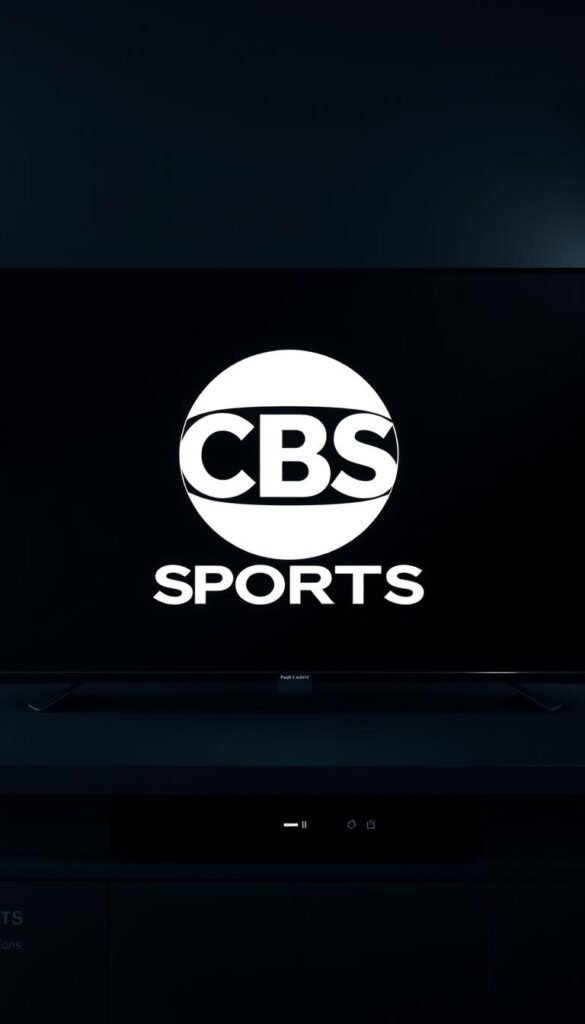 A striking, high-resolution image of the CBS Sports channel logo prominently displayed on a sleek, modern IPTV interface, showcasing the Hoxtoon Provider platform. The logo is crisp and vibrant, set against a dark, minimalist background that exudes a professional, premium aesthetic. The layout is clean and organized, with intuitive navigation controls and a sense of depth and dimensionality. Soft, directional lighting casts subtle shadows, adding depth and visual interest. The overall composition conveys a sense of accessibility, reliability, and the high-quality viewing experience offered by the Hoxtoon Provider IPTV service.