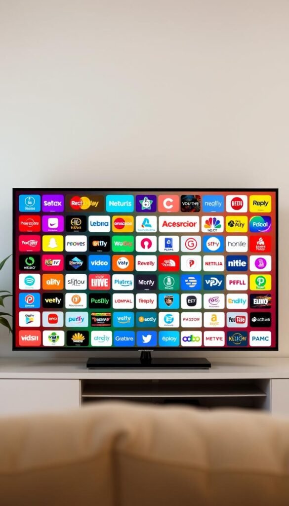 A vibrant and dynamic display of Hoxtoon Provider's live channels, showcasing a vast array of entertainment options. In the foreground, a sleek and modern TV screen displays a diverse array of channel logos, each one meticulously crafted with attention to detail. The middle ground features a minimalist, yet stylish entertainment system, with clean lines and a subtle color palette that complements the screen's vibrant imagery. The background is a softly lit, airy space, creating a sense of warmth and inviting atmosphere, perfect for an immersive viewing experience. The overall composition conveys a sense of technological sophistication and the boundless possibilities of Hoxtoon Provider's extensive live channel offerings.