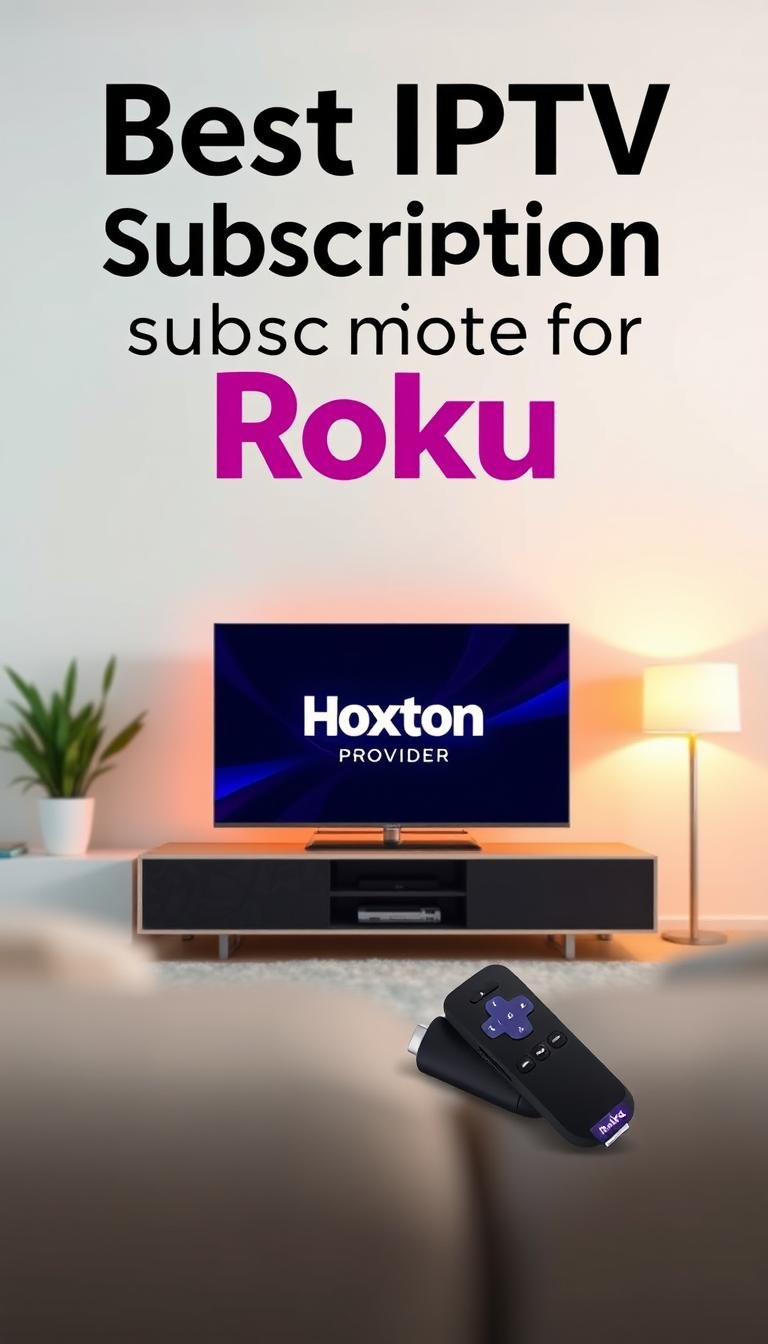 iptv subscription for roku tv