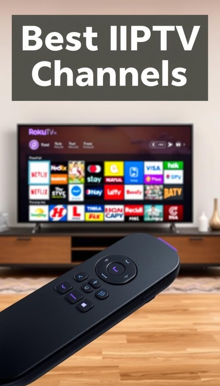roku tv iptv channels
